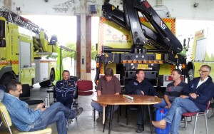 Protesta bomberos Jerez