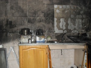 Incendio cocina San Telmo