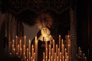 JF - Virgen del Traspaso en su palio