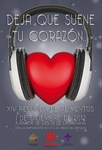 RJ - Cartel recogida alimentos