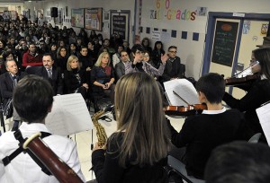 Alcaldesa asiste X aniversario IES Fernando Savater