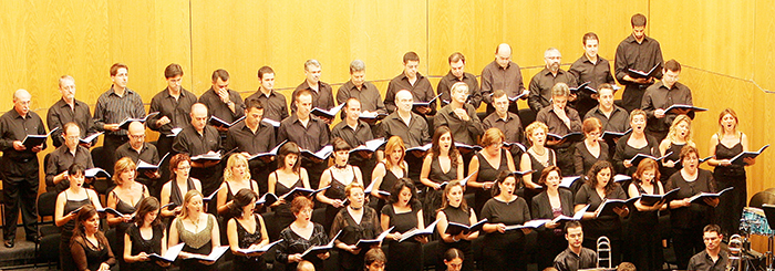 Coro Gala X Aniversario sept 2007