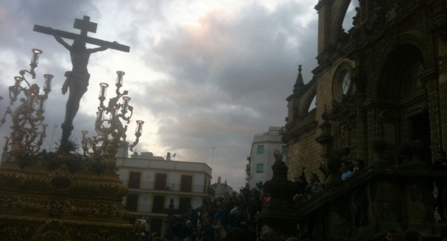 JV - Cristo de la Defensión en el paso del Santo Crucifijo 2 - Viacrucis Año de la Fe