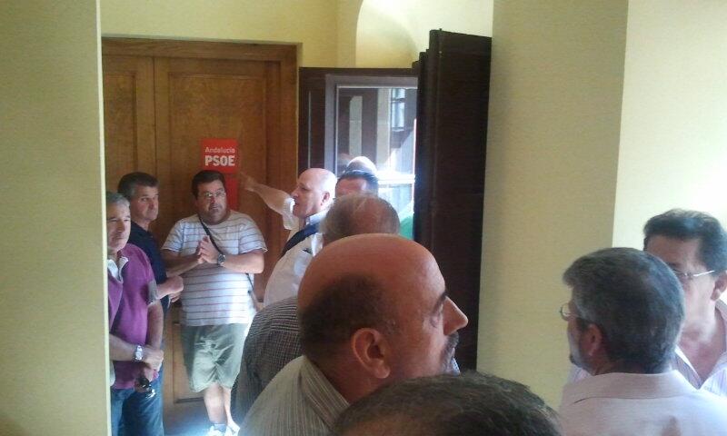 Encierro Williams PSOE 1