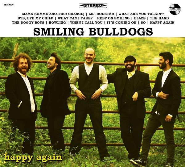 Smiling Bulldogs - Happy Again - Portada