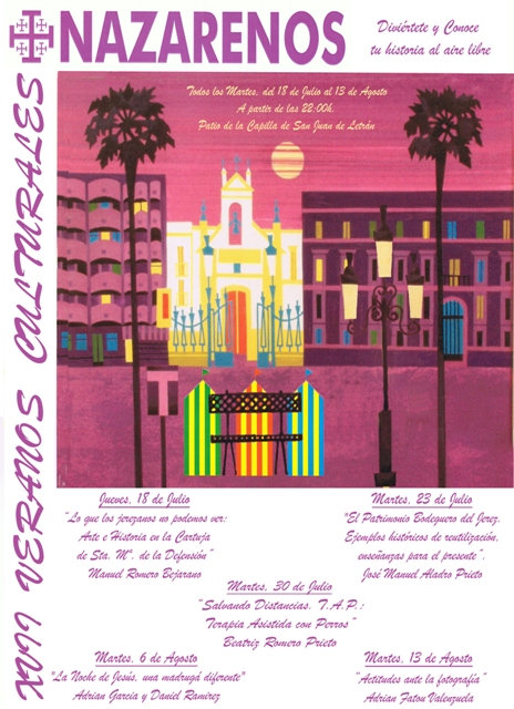 RJ - cartel Veranos Nazarenos 2013