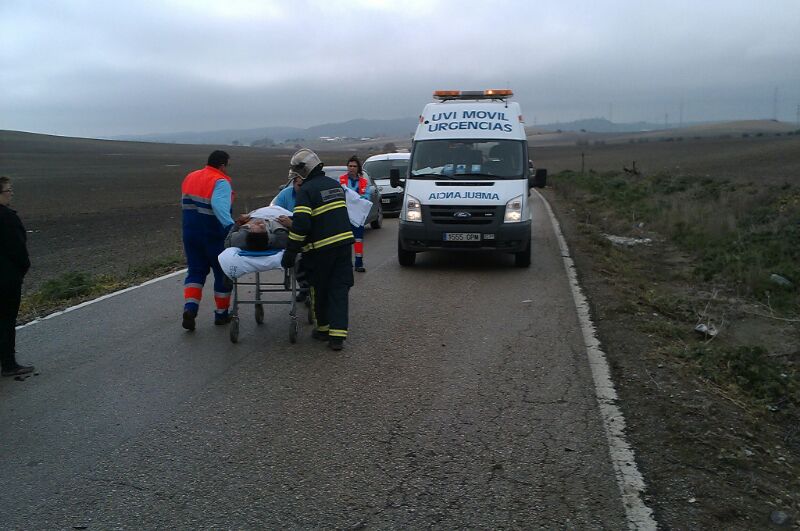 Accidente en Conil