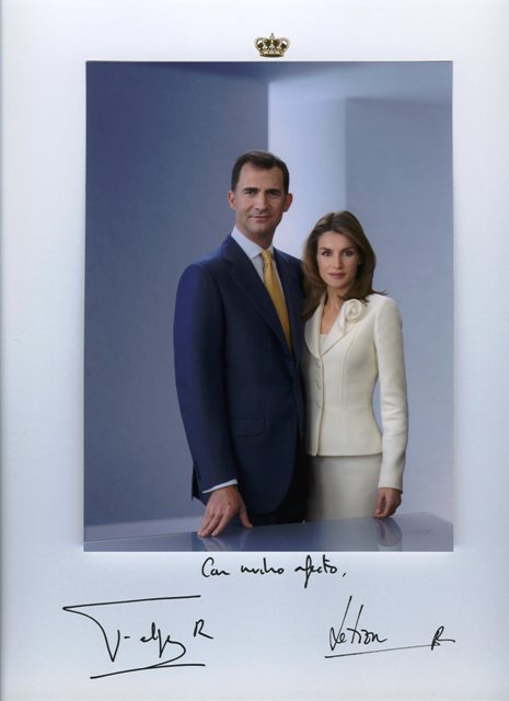 RJ - reyes Felipe y Letizia