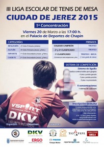 tenis de mesa liga escolar