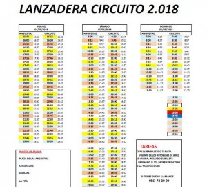 horarios