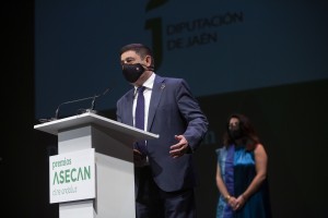ASECAN_Fco Reyes, presidente diputación Jaén- Premio Honor