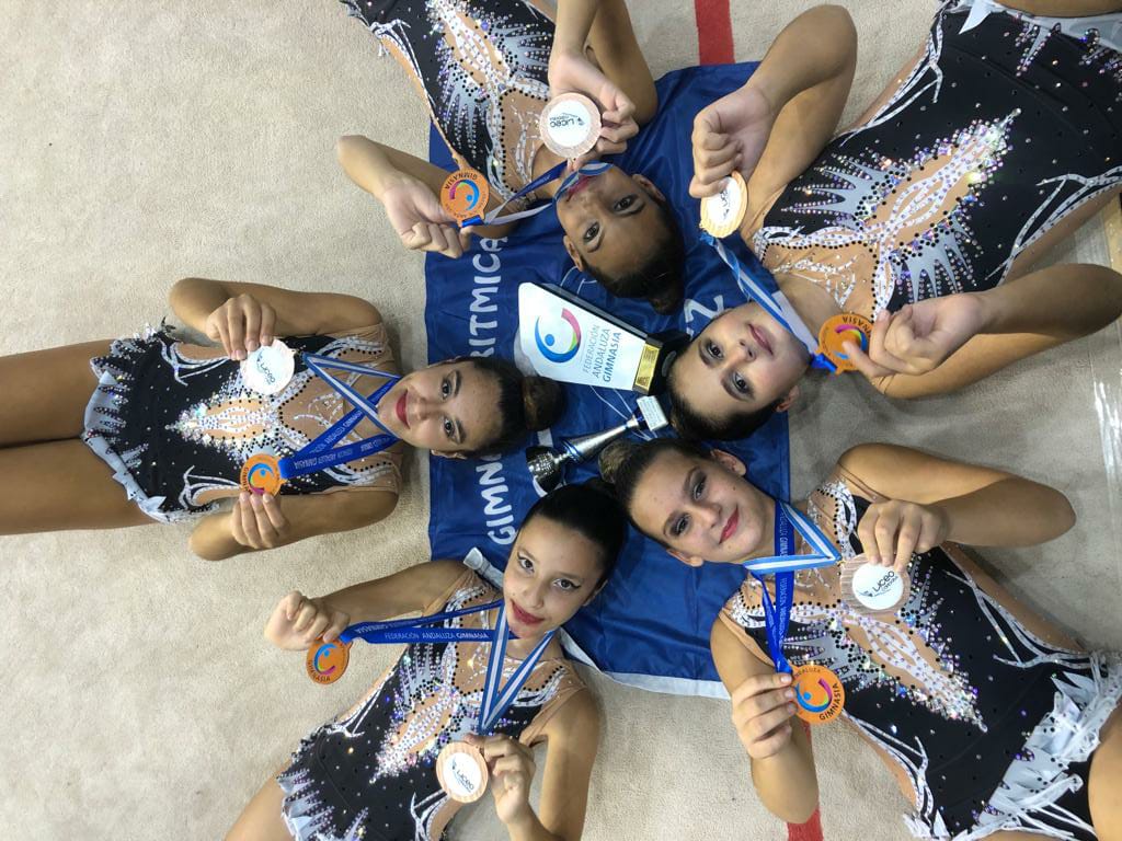 El Club Gimnasia Rítmica de Jerez, presente en el Andaluz de Conjuntos de Córdoba