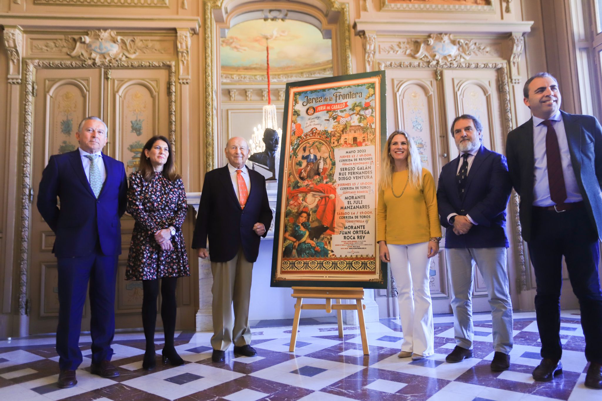 Presentación del cartel de toros de la Feria de Jerez