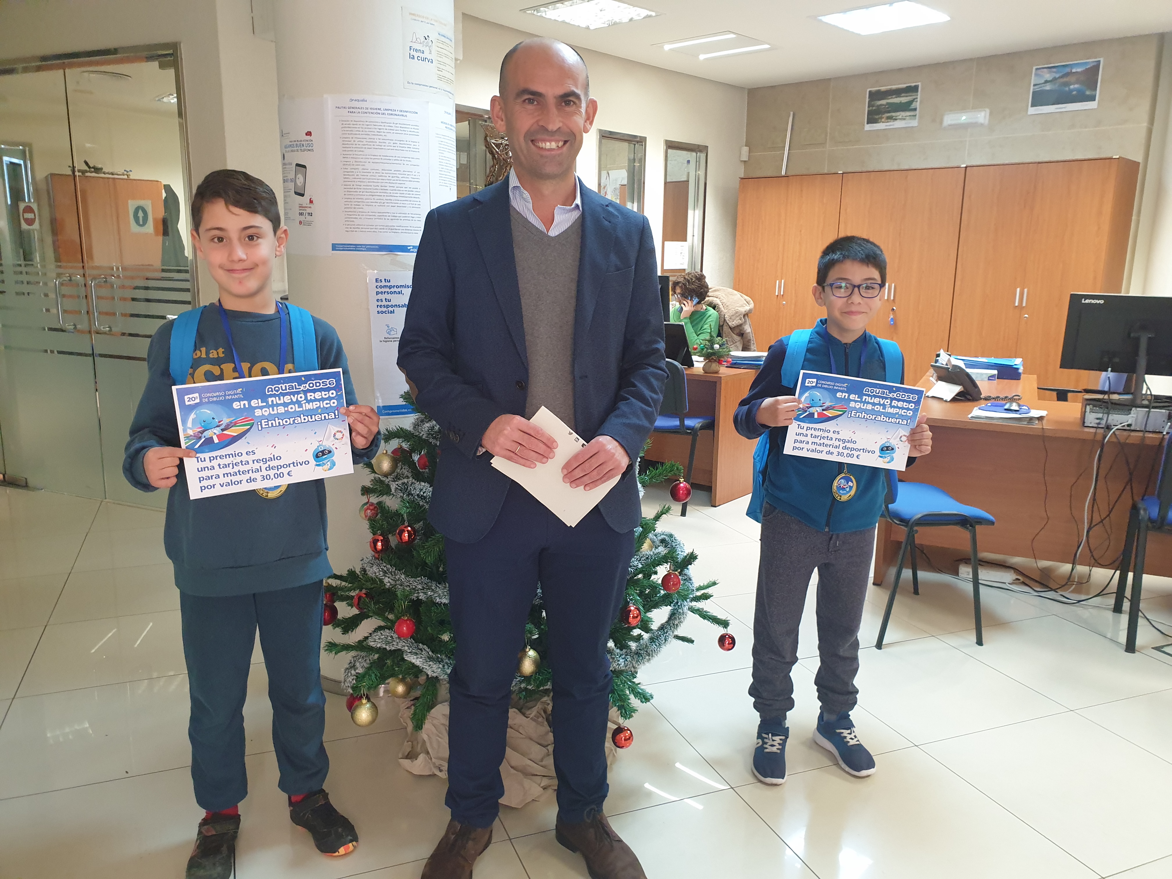Aquajerez hace entrega de los premios del Concurso Digital Infantil a los finalistas de Jerez