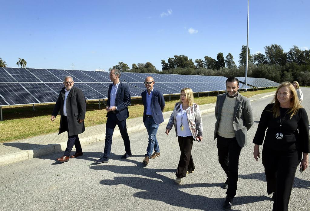 La depuradora de Jerez apuesta por la sostenibilidad con placas solares