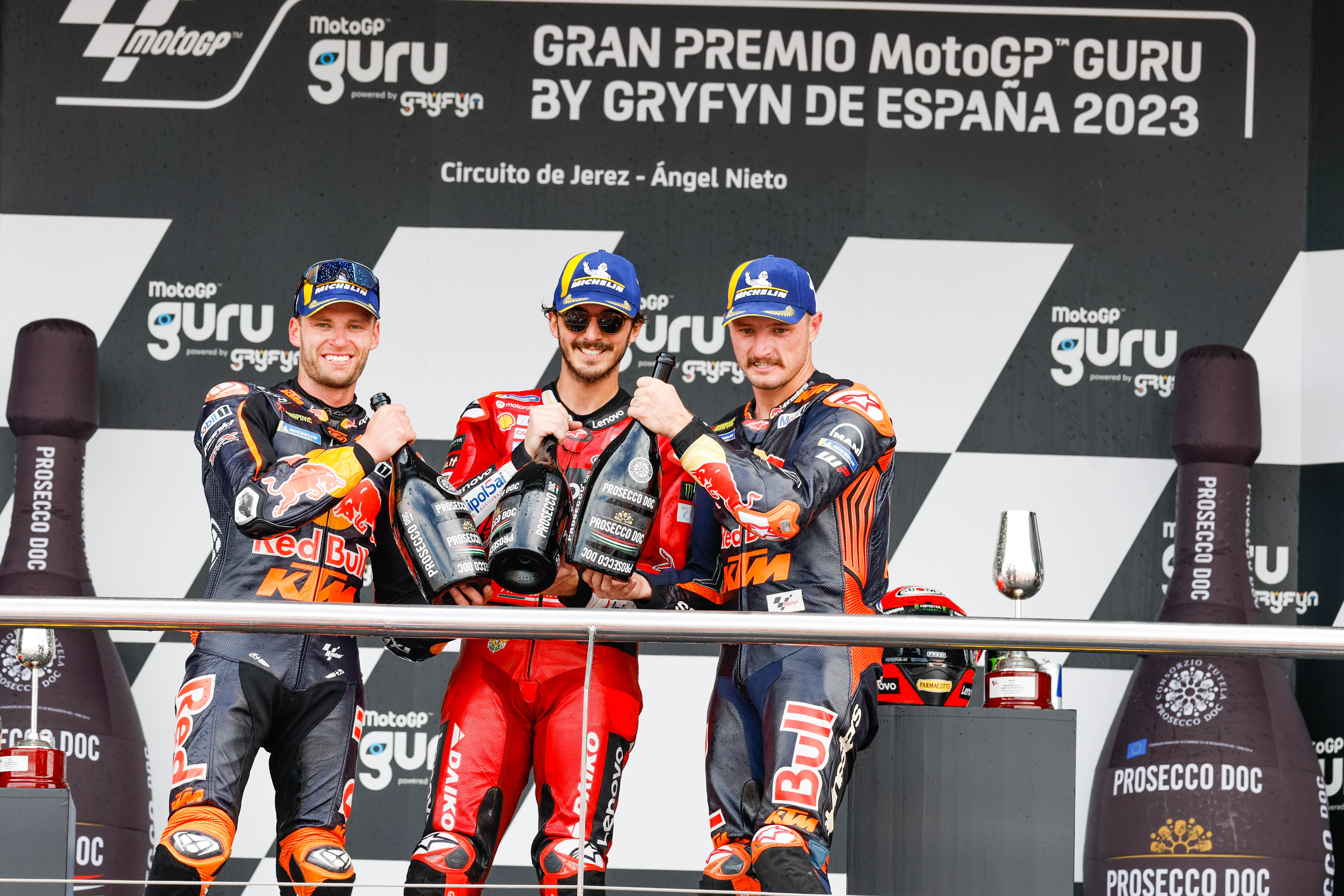 Pecco Bagnaia se alza por segunda vez consecutiva con el Gran Premio de España