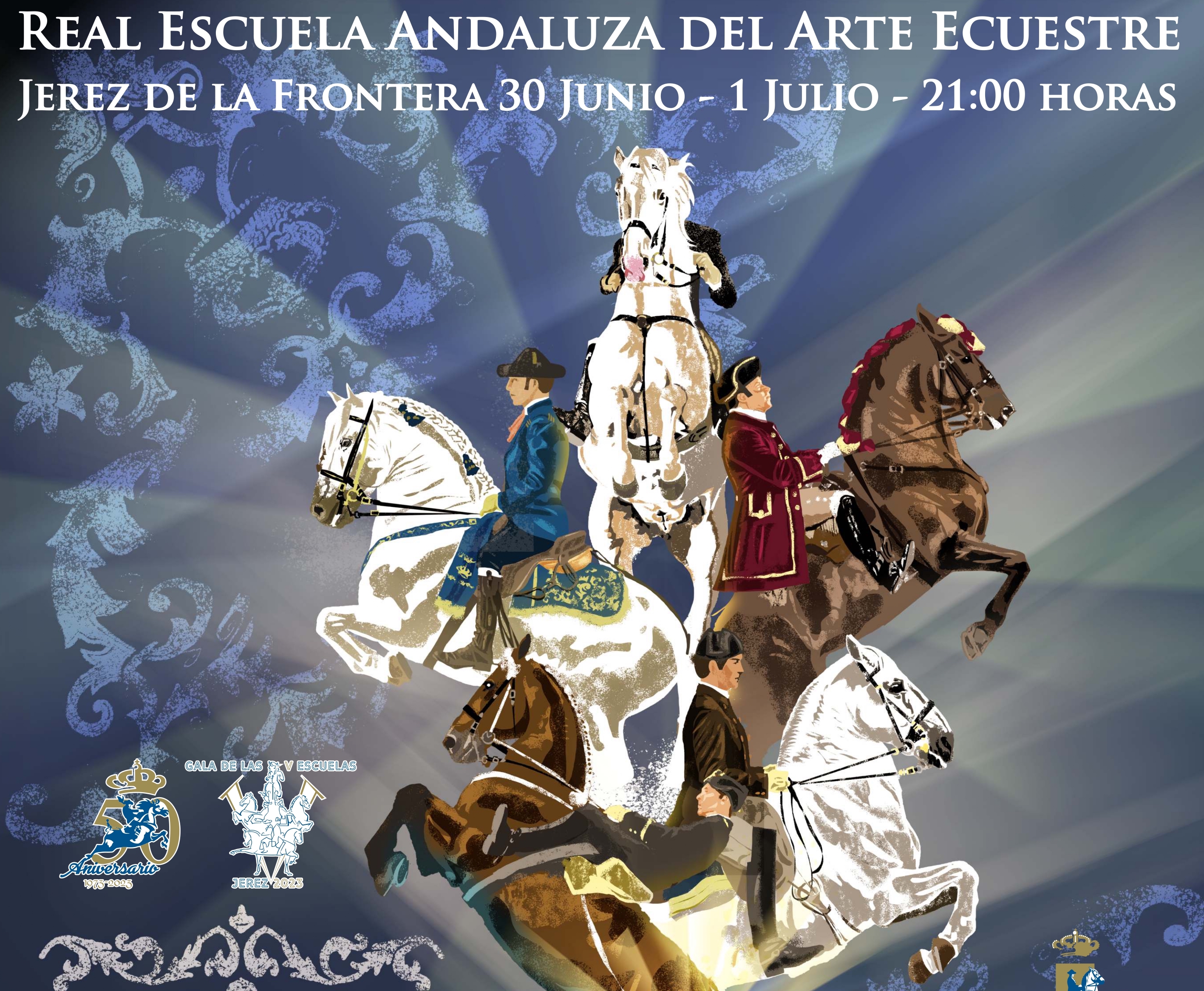 La Real Escuela del Arte Ecuestre acogerá la celebración de la Gala V Escuelas