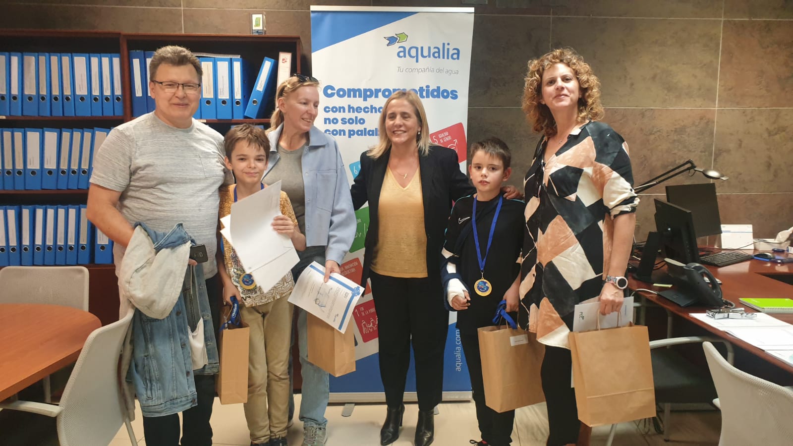 Dos estudiantes de Jerez premiados por su saber sobre el agua y la sostenibilidad