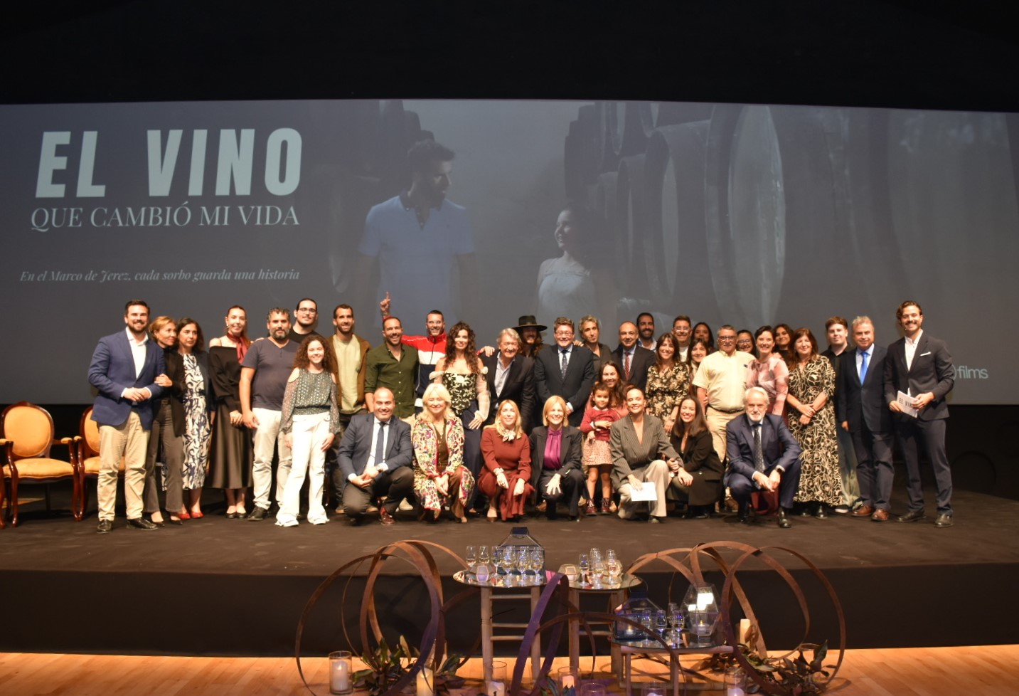 El Marco de Jerez emociona con el estreno del cortometraje “El vino que cambió mi vida”
