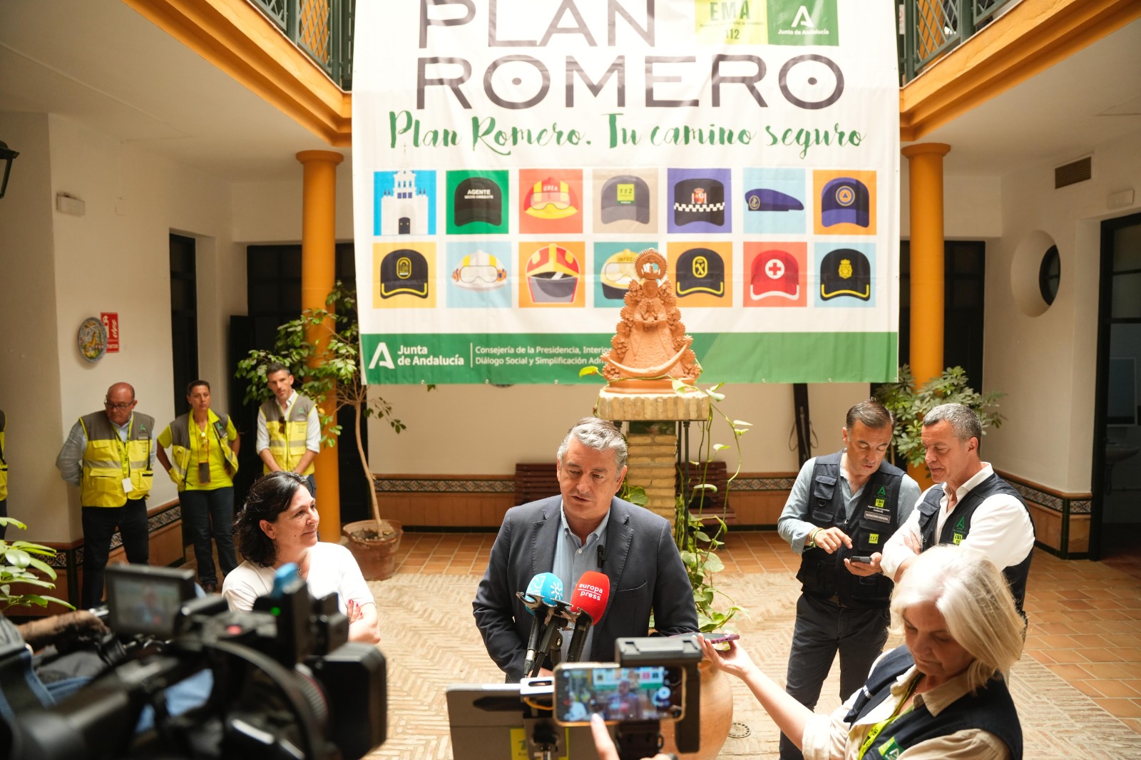 La Junta activa el Plan Romero 2026 con el mayor despliegue tecnológico y preventivo